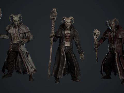 Demonologist 3D Model