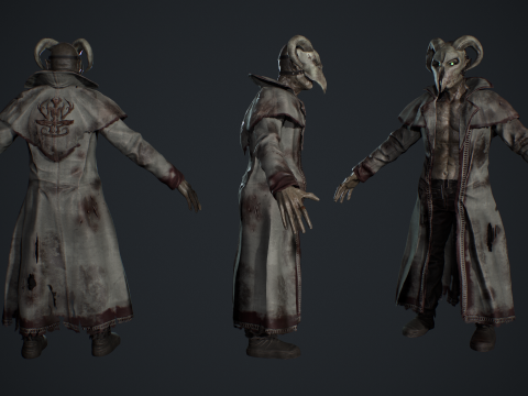 demon&oacute;logo Modelo 3D