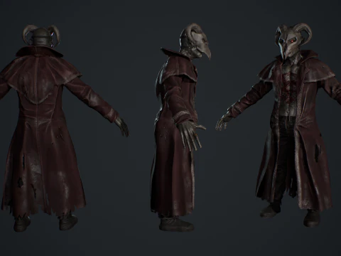 Demonologist 3D Model