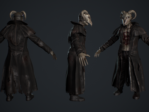 demon&oacute;logo Modelo 3D