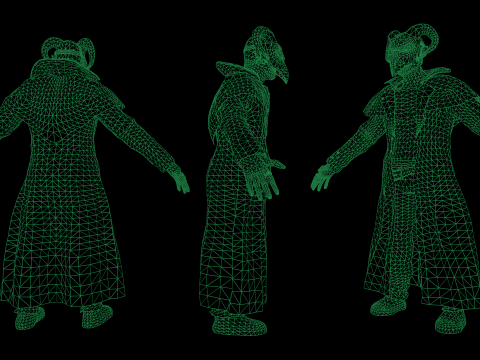 demon&oacute;logo Modelo 3D