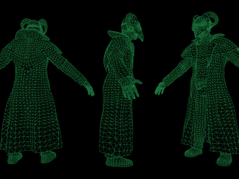 Demonologist 3D Model