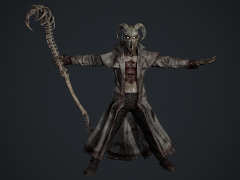 demon&oacute;logo Modelo 3D