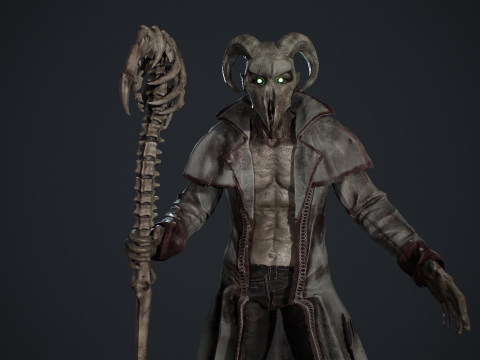 demon&oacute;logo Modelo 3D