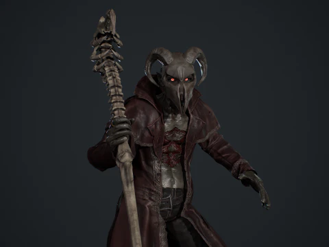 Demonologist 3D Model