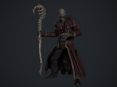 demon&oacute;logo Modelo 3D