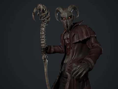 Demonologist 3D Model