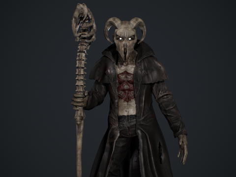 demon&oacute;logo Modelo 3D