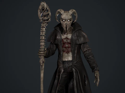 Demonologist 3D Model