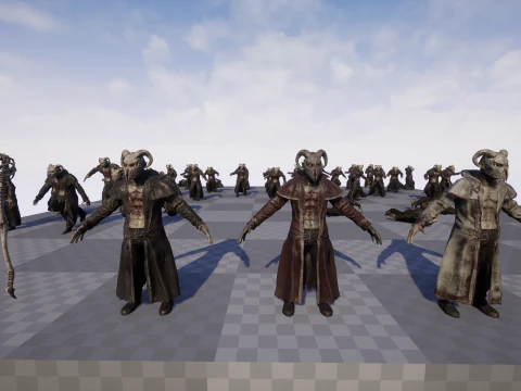 Demonologist 3D Model