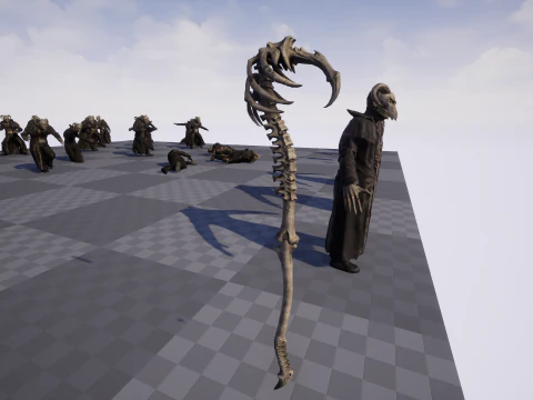 Demonologist 3D Model