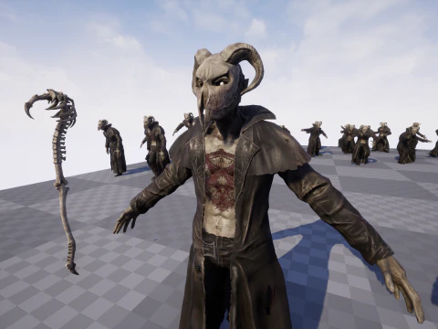 Demonologist 3D Model
