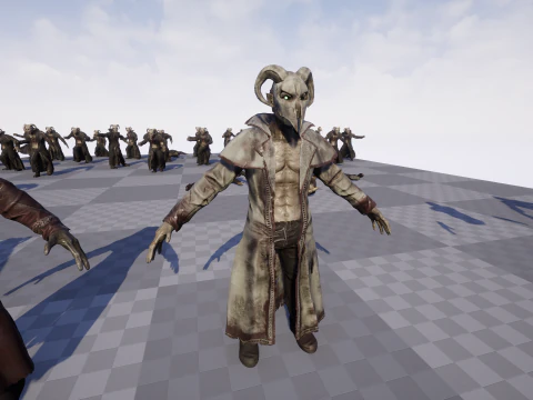 Demonologist 3D Model