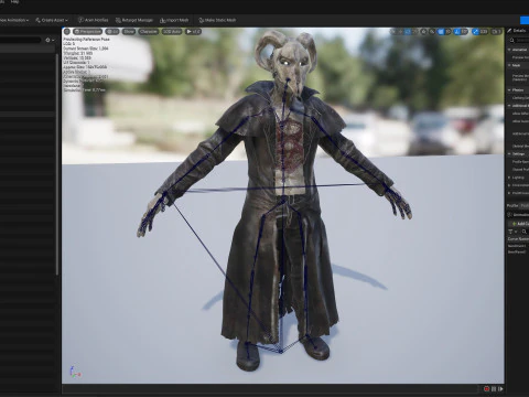 Demonologist 3D Model