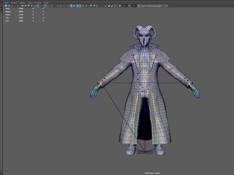 Demonologist 3D Model