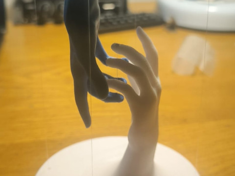 Tensegrity of Creation of Adam 3Dプリントモデル