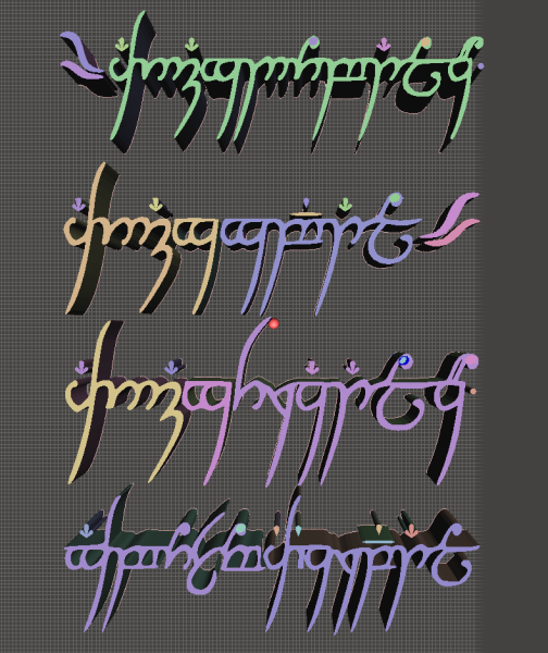 One ring to rule them all 3D Принт Модель .c4d .max .obj .3ds .fbx .stl .blend 