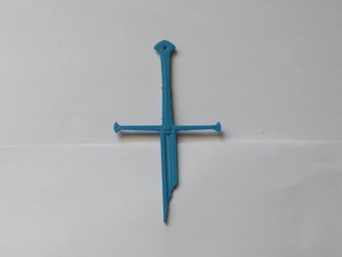 Narsil-Anduril Bookmark 3D Print Model