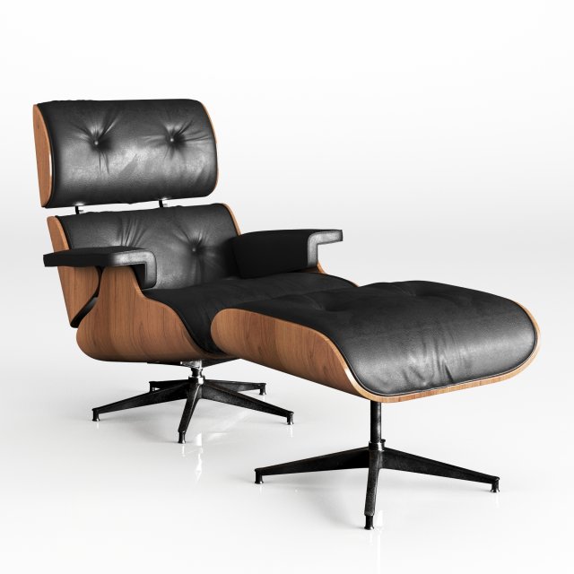 eames armchair Modelo 3D .c4d .max .obj .3ds .fbx .stl .blend