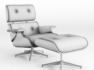 eames armchair Modelo 3D
