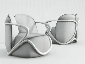 giorgetti hug 3D Model