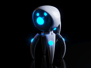 robot nano 3D मॉडल