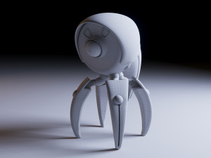robot nano 3D Model