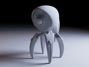 robot nano 3D Model