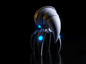 robot nano 3D Model