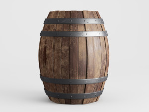 barrel 3D 模型