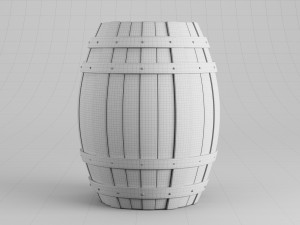 barrel 3D 모델