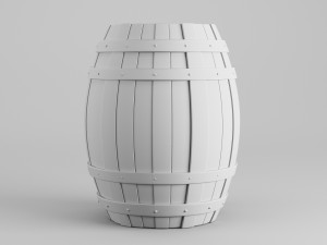 barrel 3D 모델