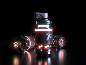 SF手榴弾 3Dモデル