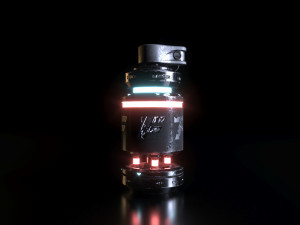 sci-fi grenade 3D Model