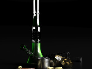 set smoke 3D Model
