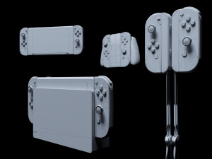 nintendo switch Modello 3D