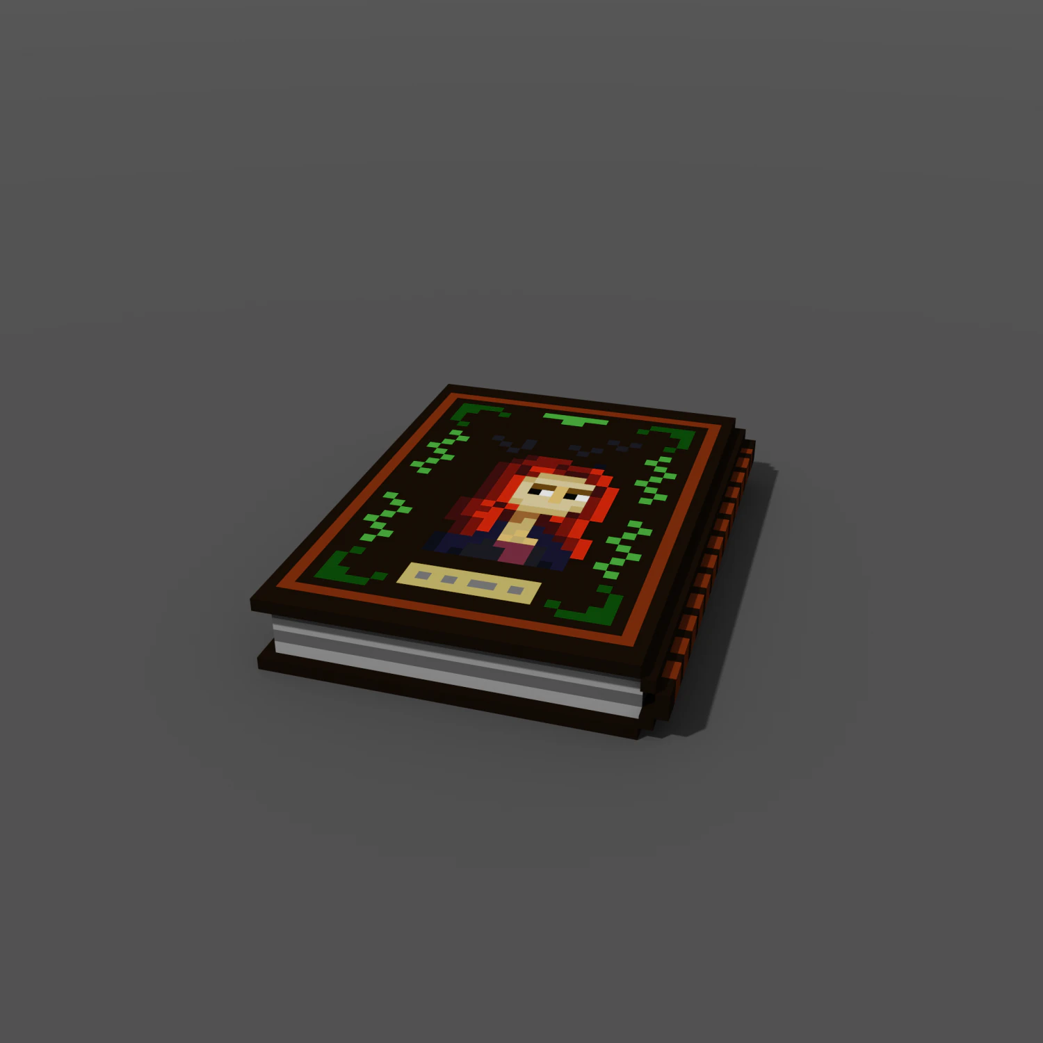 book 3D Model .c4d .max .obj .3ds .fbx .stl .blend 