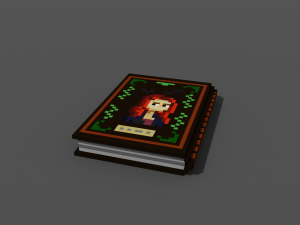 book Modello 3D