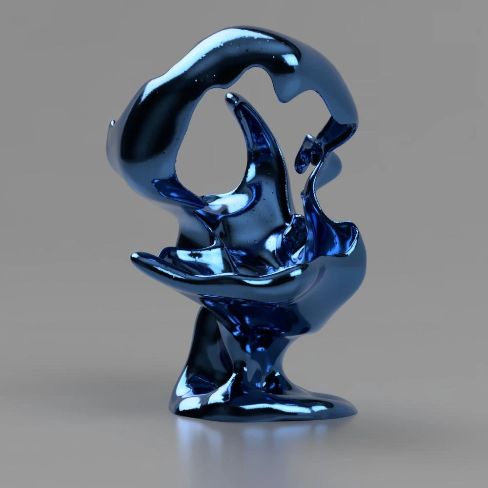 art vase for interior 3D Print Model .c4d .max .obj .3ds .fbx .stl .blend 