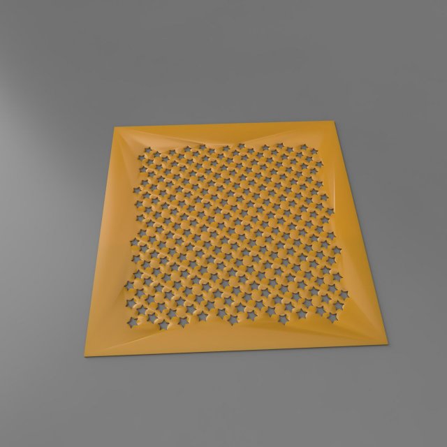 stars stencil 3D Print Model .c4d .max .obj .3ds .fbx .stl .blend 