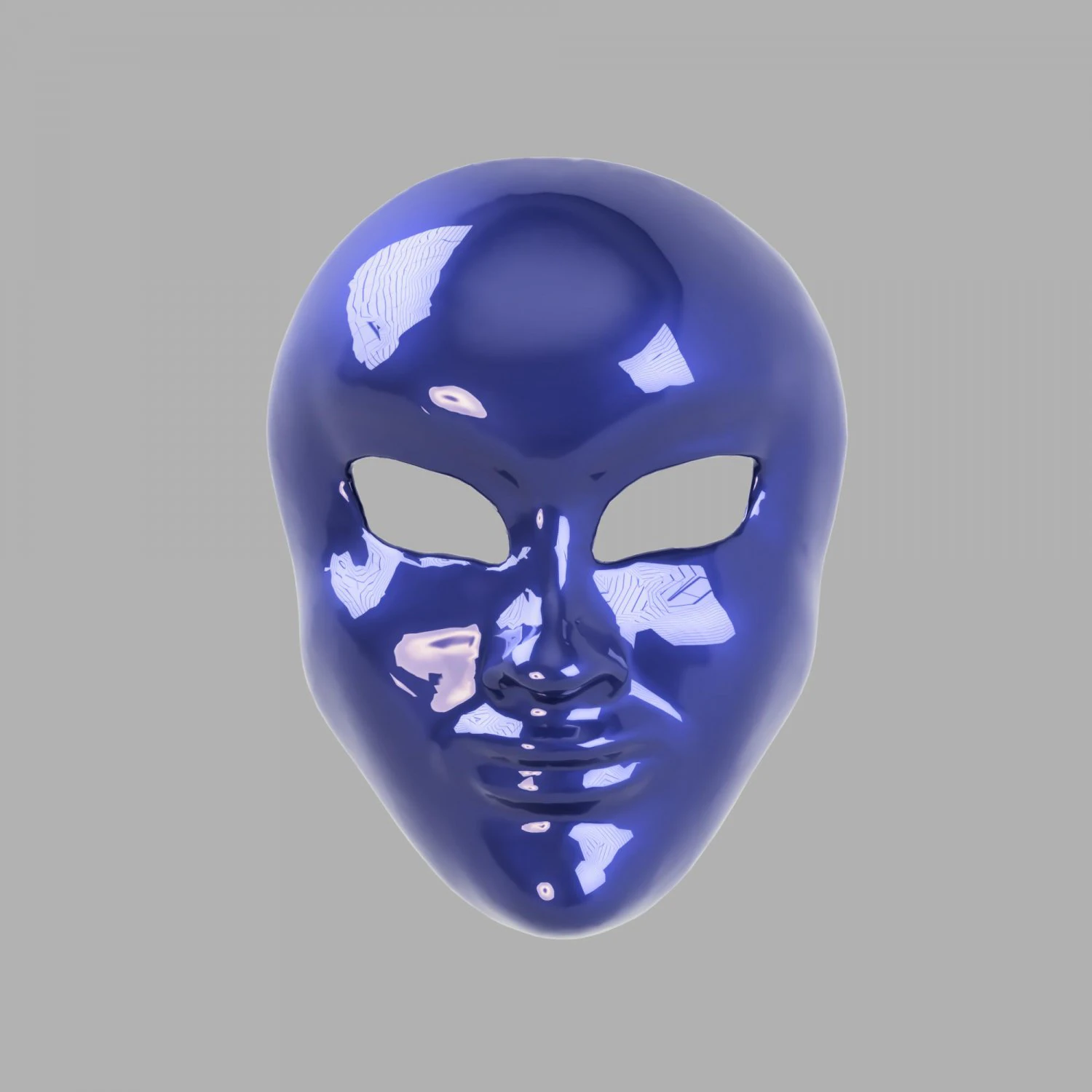 carnival mask 3D Print Model .c4d .max .obj .3ds .fbx .stl .blend