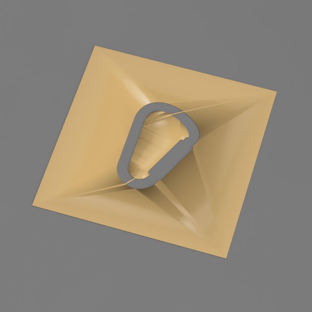 stencil of the climbing carbine Modello di stampa 3D .c4d .max .obj .3ds .fbx .stl .blend 