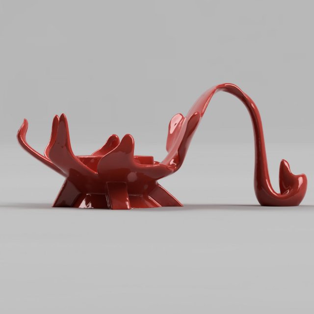candlestick Model Cetak 3D .c4d .max .obj .3ds .fbx .stl .blend 
