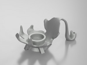 candlestick Model Cetak 3D