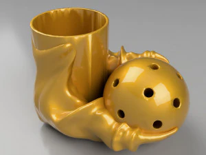 portal&aacute;pices monstruo Modelo de impresión 3D