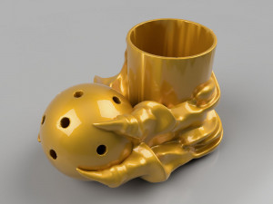 monster penholder Modelo de Impressão 3D