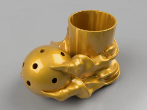 portal&aacute;pices monstruo Modelo de impresión 3D