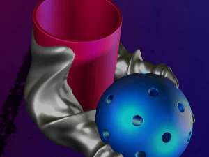 portal&aacute;pices monstruo Modelo de impresión 3D