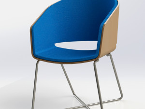 comfortable modern chair 3D Model
