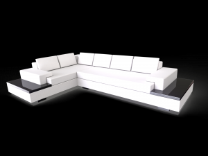 l shape sofa 3D Model